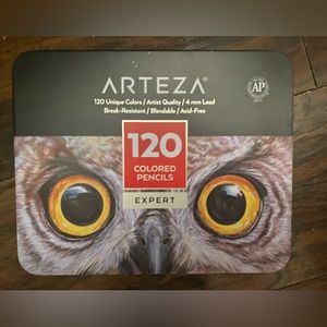Arteza colored pencil set- 120 unique colors EXPERT